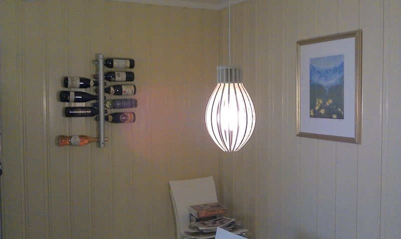 Wooden Hanging Light Decorative Lamp Sigd Free DXF File
