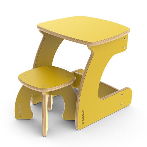 Wooden Table Chair Laser Cut Free Vector File